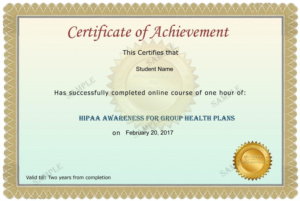 Employer Health Plan HIPAA Training And Certification employer-health-plan-hipaa-training-and-certification