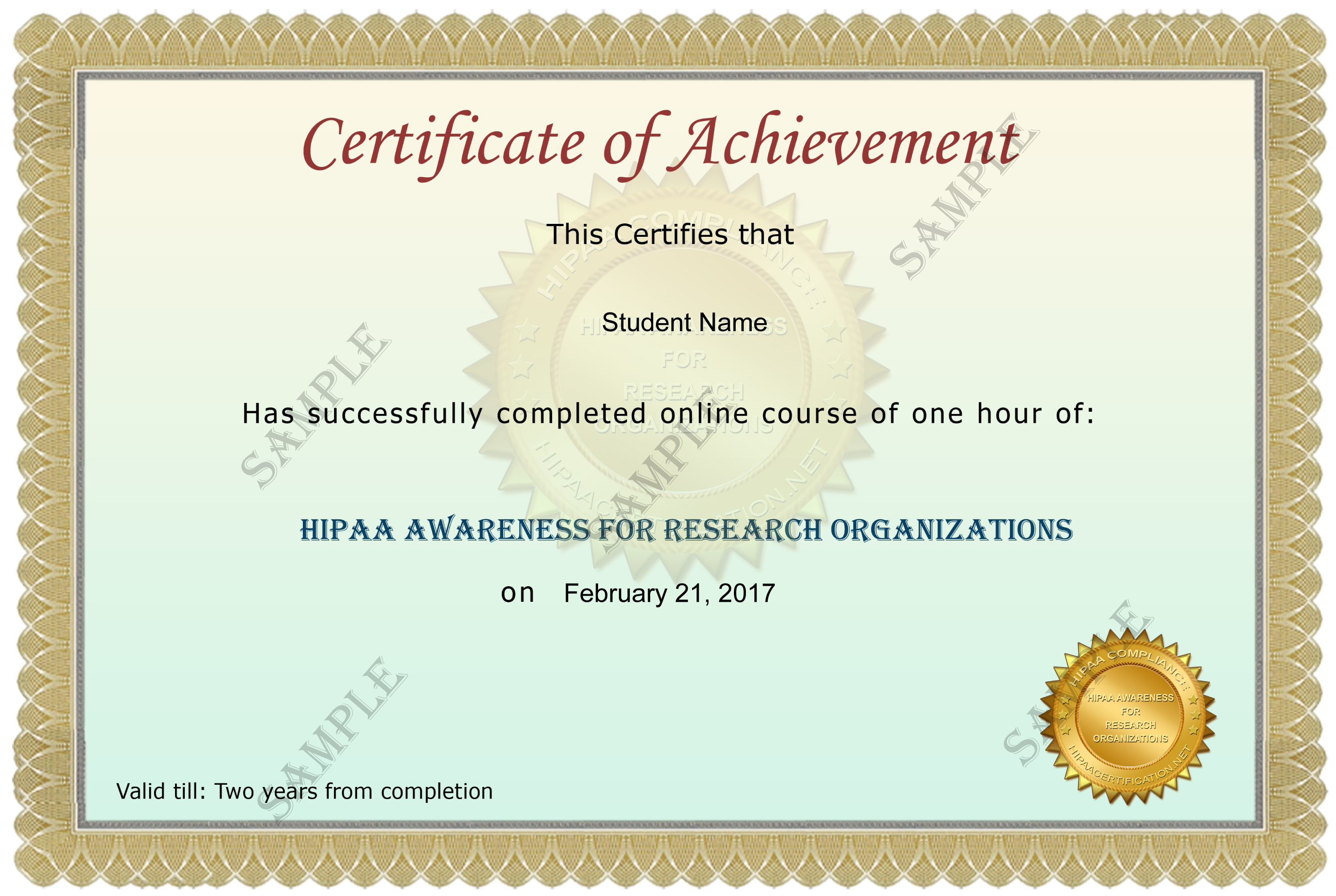 research skills certificate