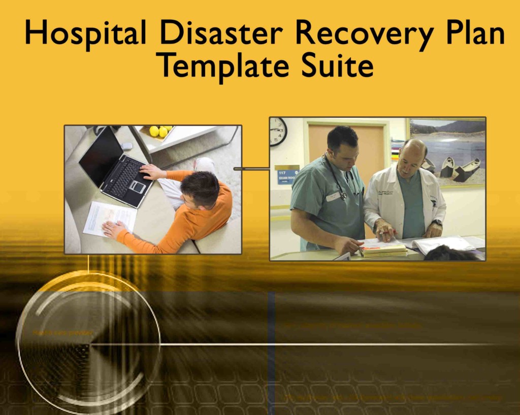 Hospital Disaster Recovery Plan Template Suite