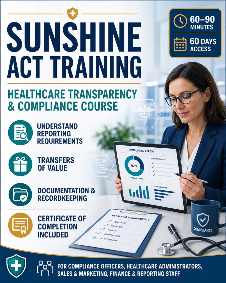 Sunshine Act Training