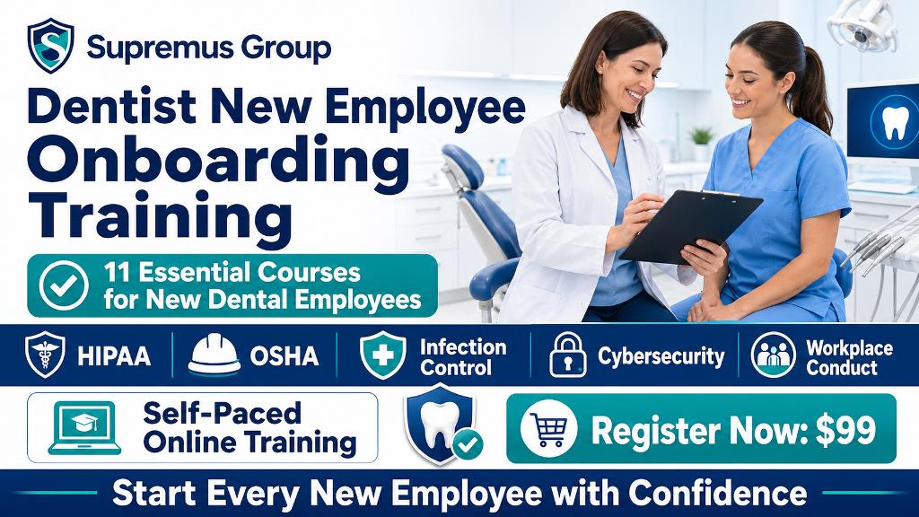 Dentist New Employee Onboarding Training