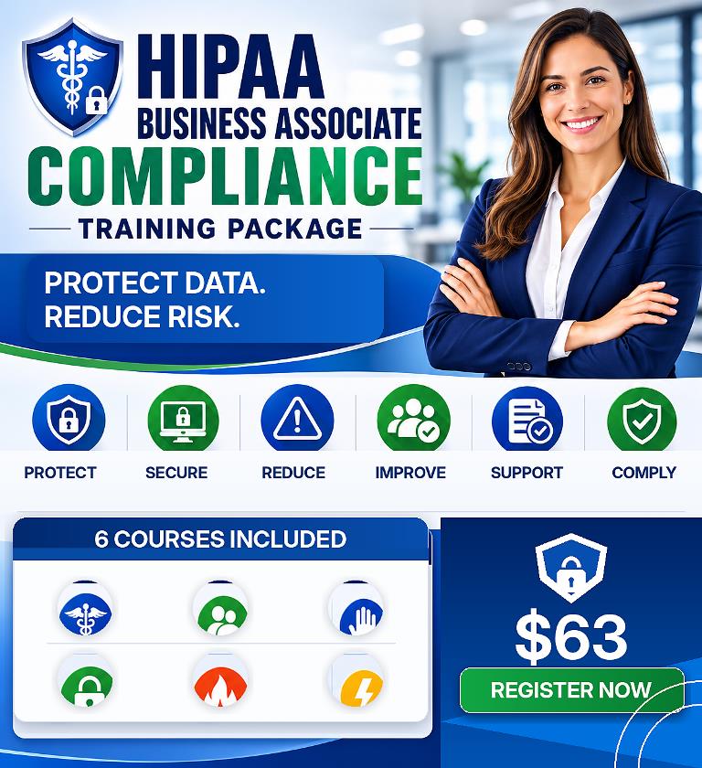 HIPAA Business Associate Compliance Training Package